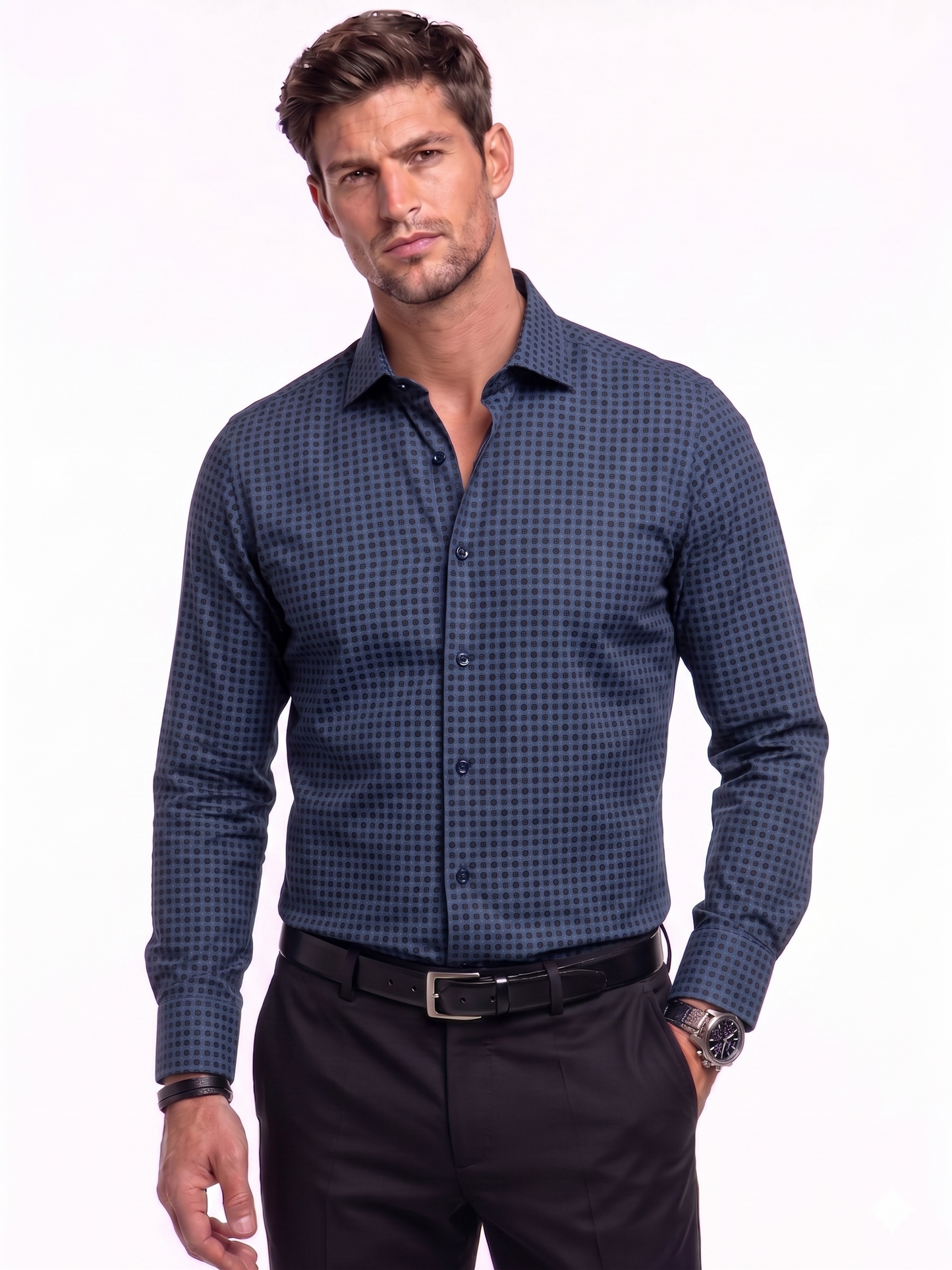 Dublin Men's Italian Formal Shirt