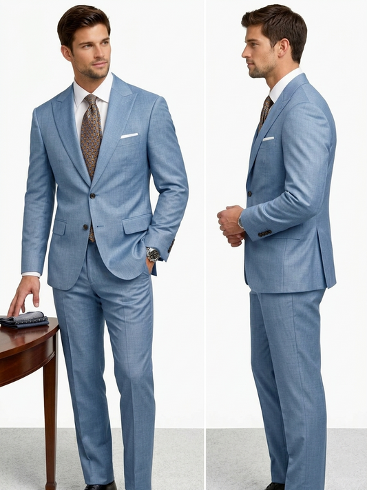 Fil a Fil Formal Suit For Men-2pc