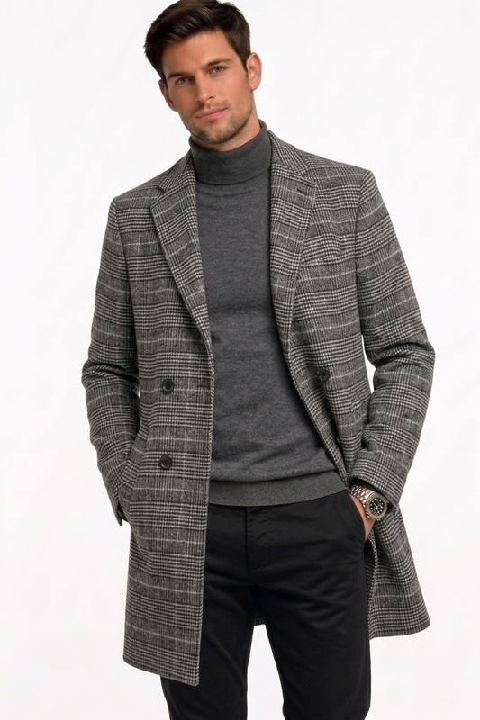 Long Winter Jacket Trench Coat