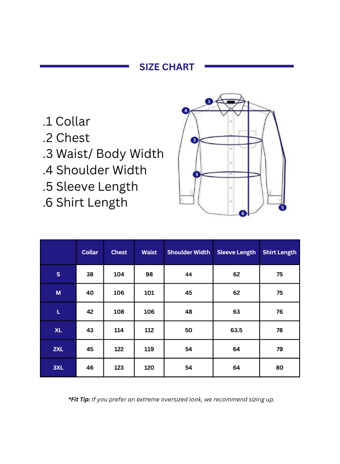 Classic Filafil Formal Shirt