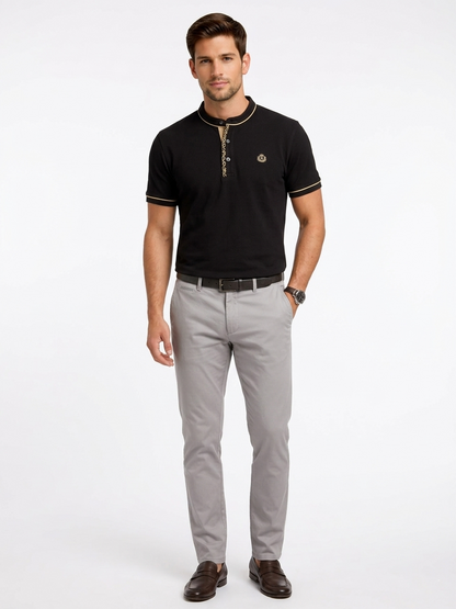 Chinese Collar Men's T-shirt