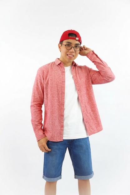 Men’s Slim Fit -Long Sleeve Shirt