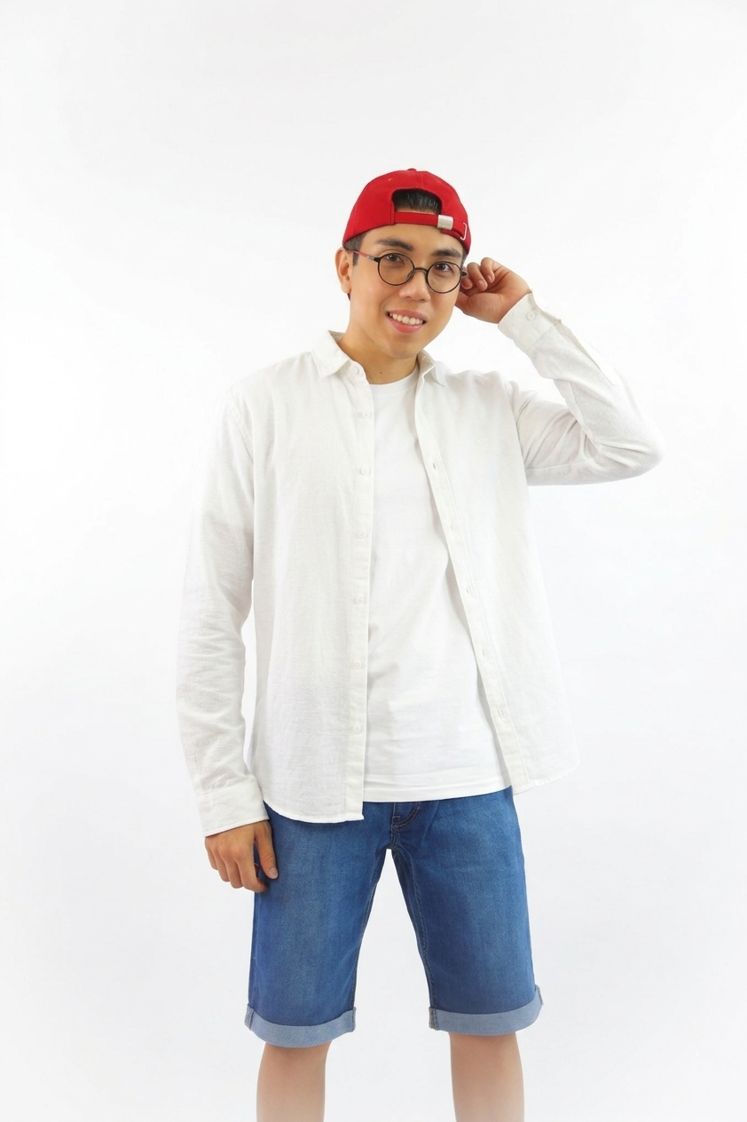 Men’s Slim Fit -Long Sleeve Shirt