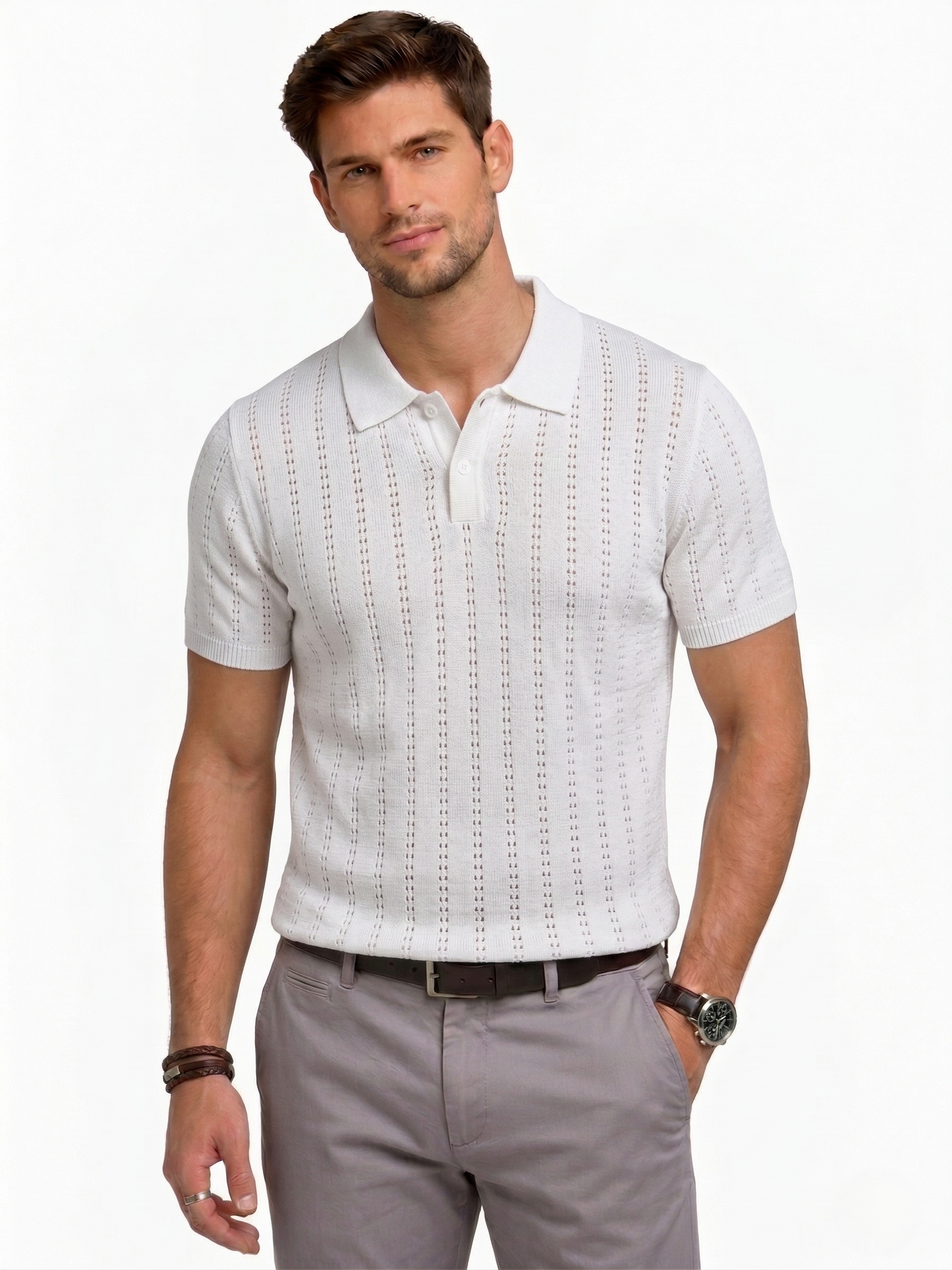 Men's polo T-shirt
