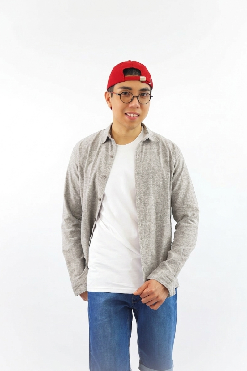 Men’s Slim Fit -Long Sleeve Shirt