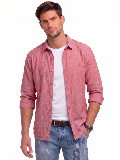 Men’s Slim Fit -Long Sleeve Shirt