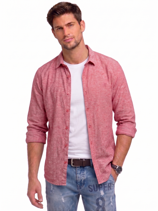 Men’s Slim Fit -Long Sleeve Shirt