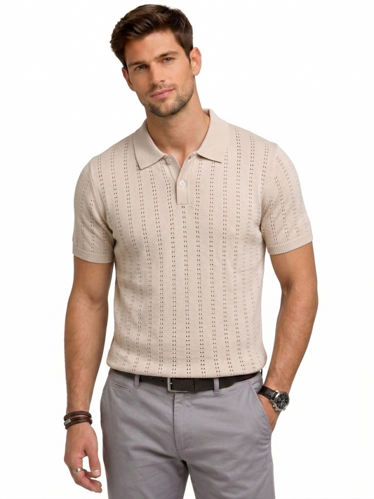 Men's polo T-shirt