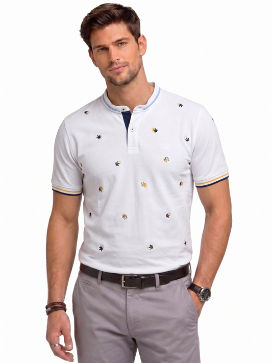 Chinese Collar Men's T-shirt