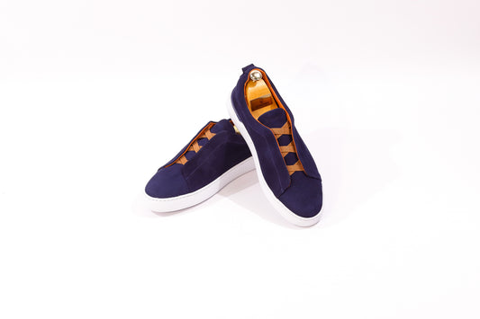 Men’s Casual Suede Low-Top Sneakers