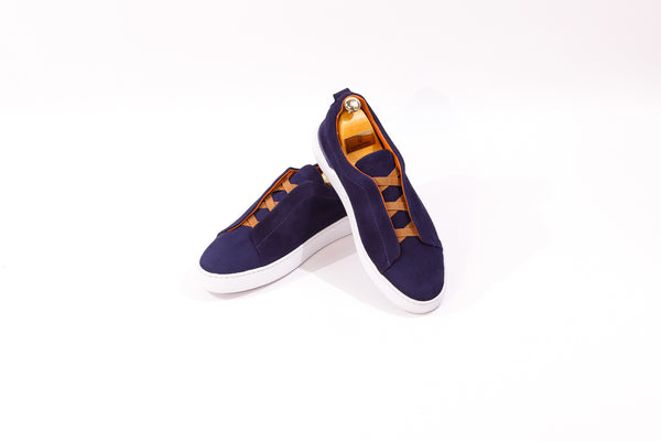 Men’s Casual Suede Low-Top Sneakers