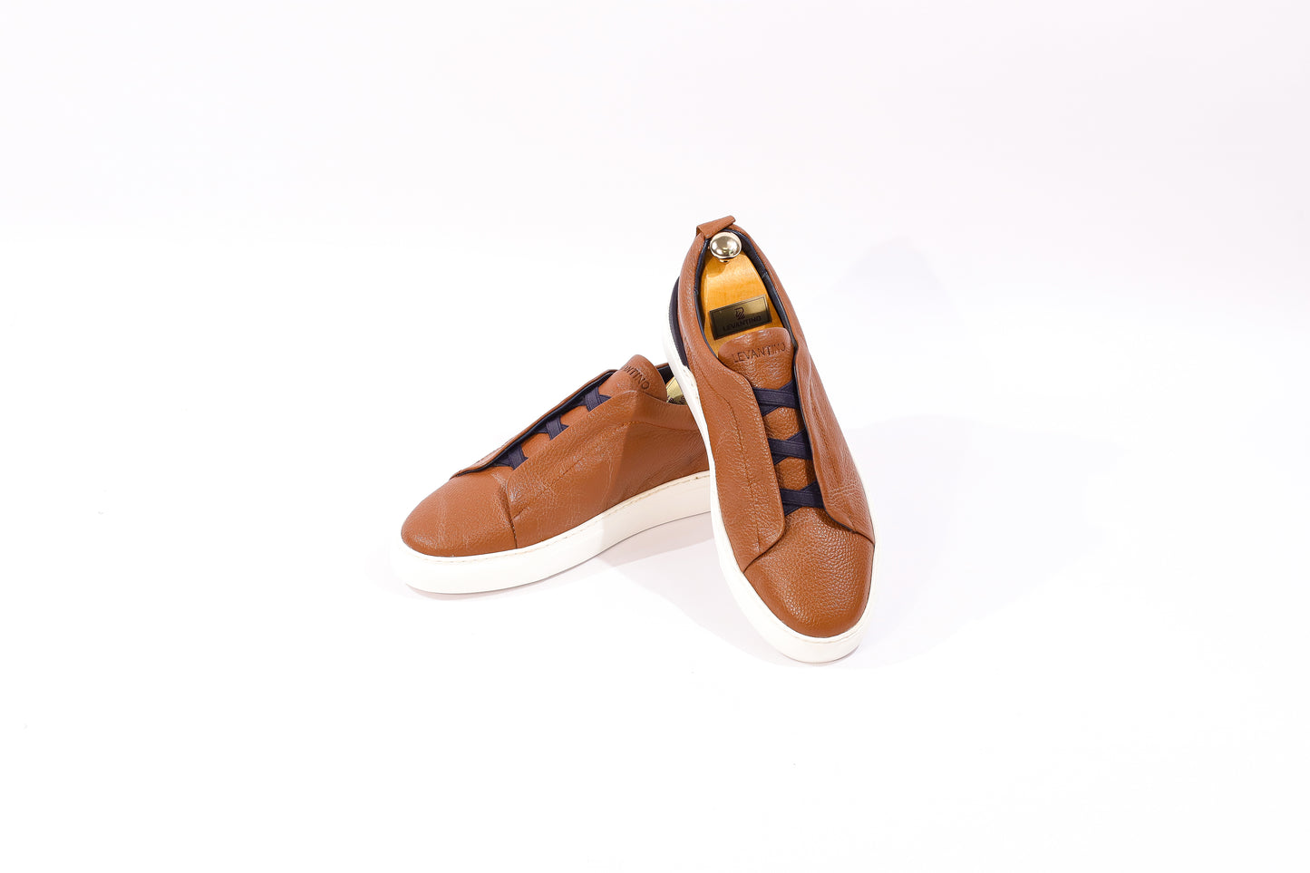 Men’s Casual Leather Low-Top Sneakers