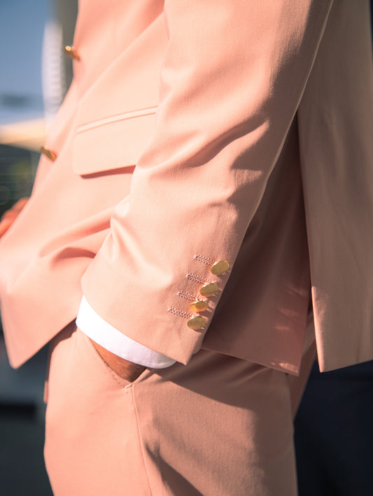 Men's Double-Breasted Suit, Italian Fit