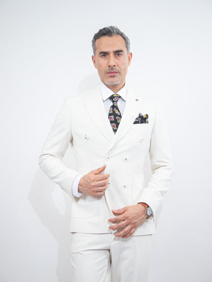 Men's Double-Breasted Suit, Italian Fit