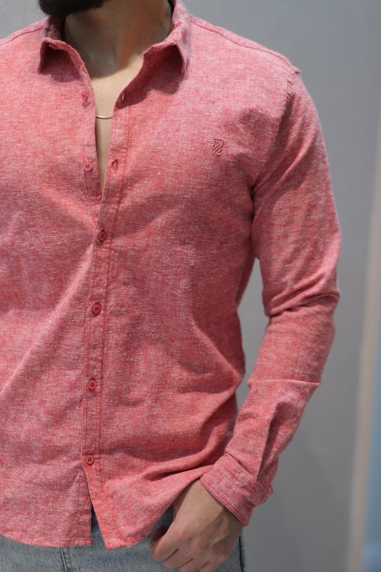 Men’s Slim Fit -Long Sleeve Shirt