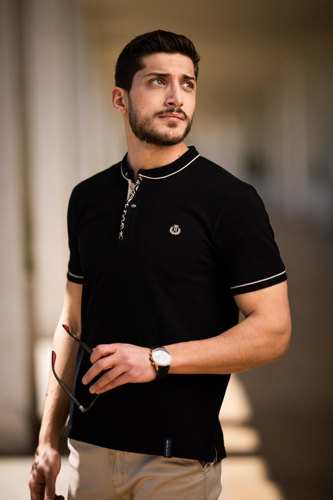 Chinese Collar Men's T-shirt