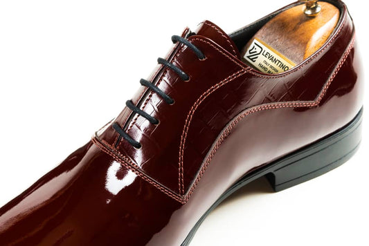 Men's classic Gray Lace-Up shoes