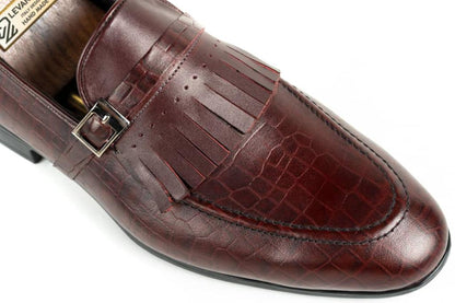 Crocodile Printed Formal Shoes -Italian Style