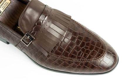 Crocodile Printed Formal Shoes -Italian Style