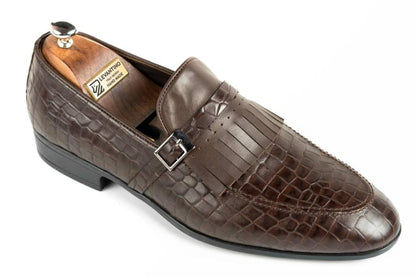 Crocodile Printed Formal Shoes -Italian Style