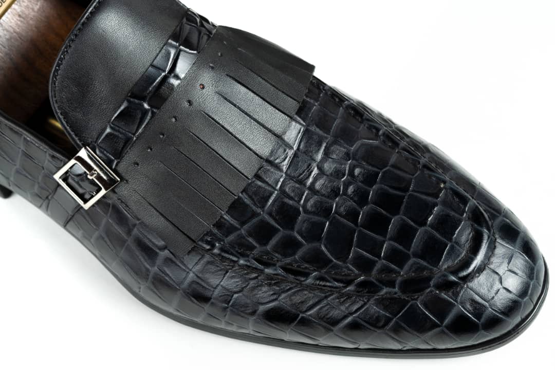 Crocodile Printed Formal Shoes -Italian Style