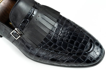 Crocodile Printed Formal Shoes -Italian Style
