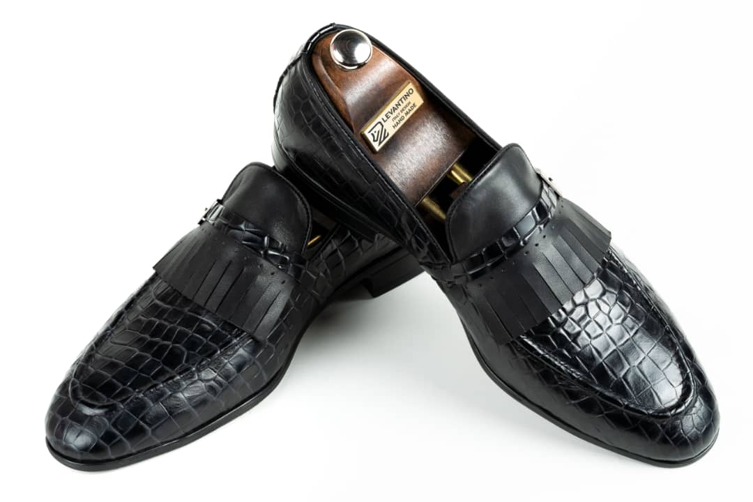 Crocodile Printed Formal Shoes -Italian Style