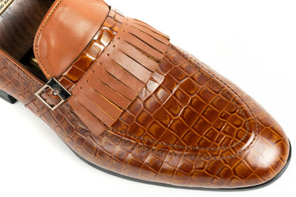Crocodile Printed Formal Shoes -Italian Style