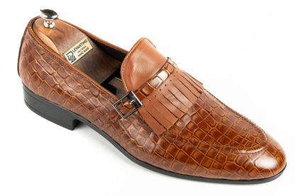 Crocodile Printed Formal Shoes -Italian Style