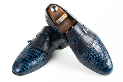 Crocodile Printed Formal Shoes -Italian Style